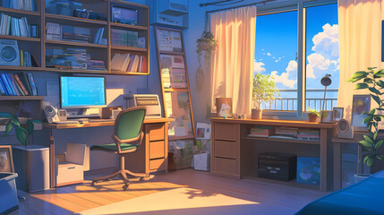 Luxurious Interior Living Room Design with Stylish Furniture and Natural Light