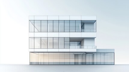 A tall building with a lot of windows
