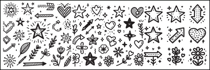 A Black and White Icon Extravaganza