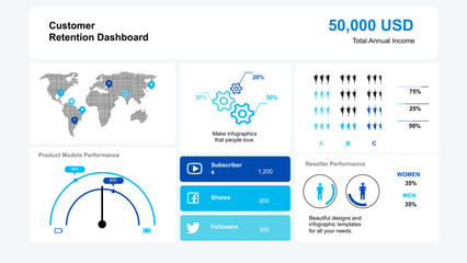 business man analyzing financial report on screen of computer, finance analytics of company performance
