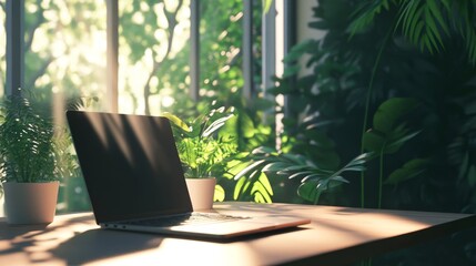 Cozy workplace interior, open layout, warm colors, inviting atmosphere, modern furniture, stylish decor, conducive to productivity, comfortable seating