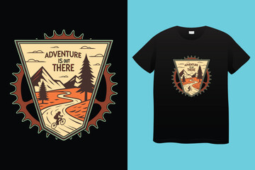 outdoor illustration campfire graphic live design badge vintage t shirt