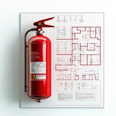 residential fire safety plan diagram