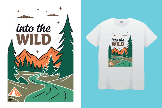 Naklejki outdoors t shirt design, outdoors t shirt design 2025, typography t-shirt design 2025, typography t-shirt design