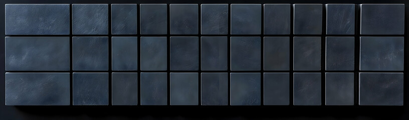 Dark gray tiles, arranged, dark background, website banner
