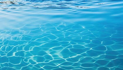 Underwater sunlight patterns create vibrant reflections; great for backgrounds & websites