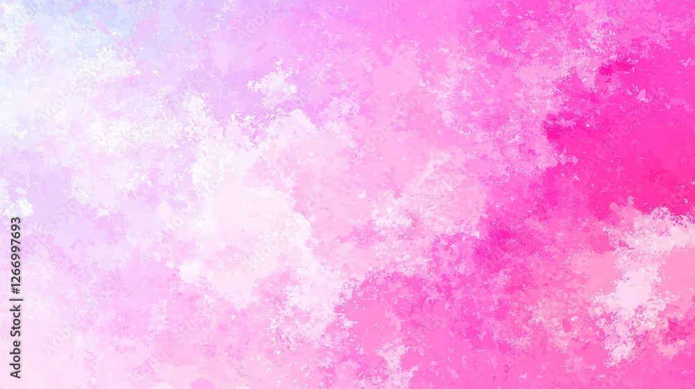 Poster vibrant watercolor pixel pattern, a blend of soft hues and distinct pixelated forms, creating a harm