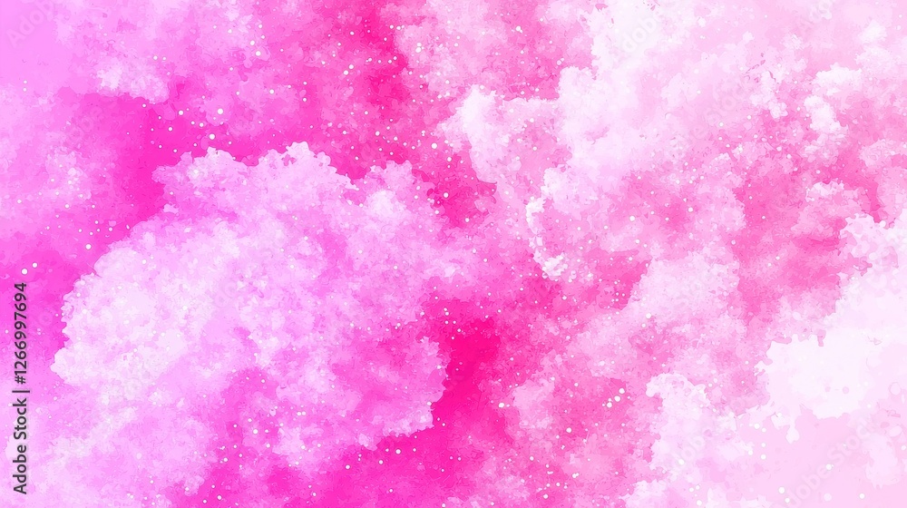 Poster watercolor pixel texture, a vibrant fusion of soft hues and pixelated patterns, creating a unique vi