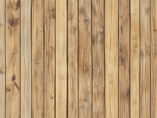 Fototapeta premium A seamless pattern of wooden planks, each with its own unique texture and grain patterns, creates an organic feel for your design project