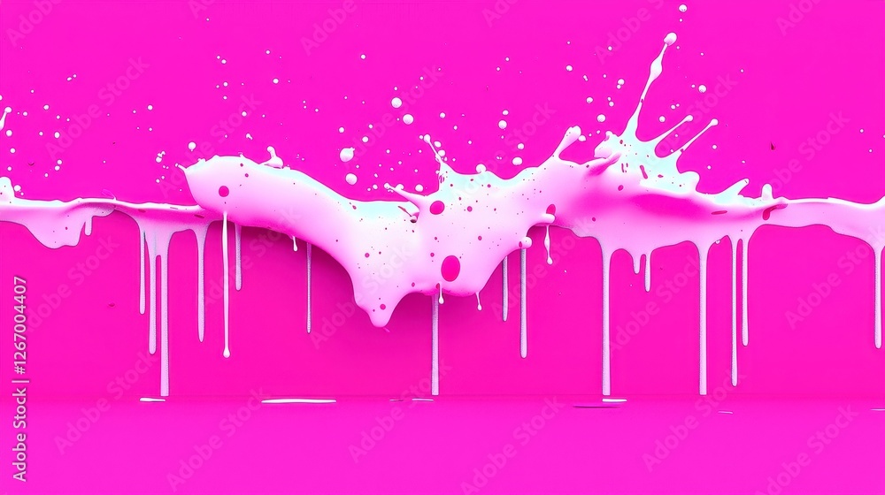Poster vivid abstract pixels, a striking composition showcasing bold colors and dynamic contrasts, inviting
