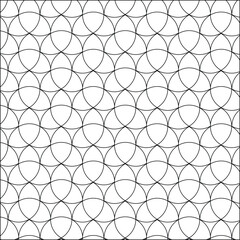 Obraz premium seamless pattern with abstract circles