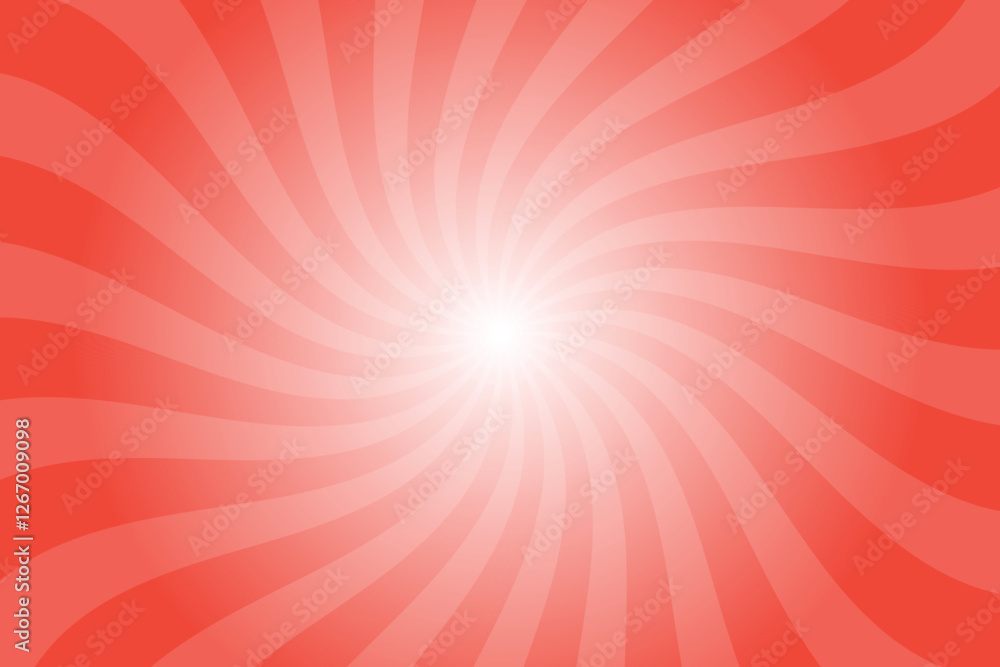Poster abstract orange background with rays retro starburst rays. red orange sunburst background vector ill