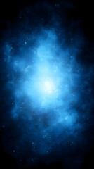 Fototapeta premium Cosmic Nebula, Bright Star, Night Sky, Space, Background, Design