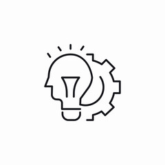 idea engineering icon sign vector