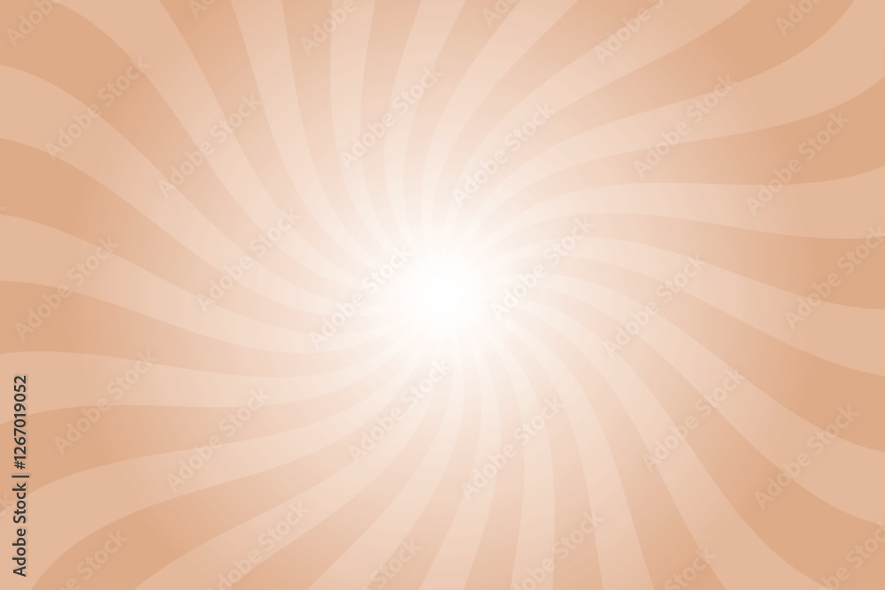 Aufkleber abstract orange background with rays retro starburst rays. tumbleweed orange sunburst background vec