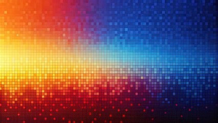 Abstract Colorful Mosaic Tile Background Design with Gradient Transition