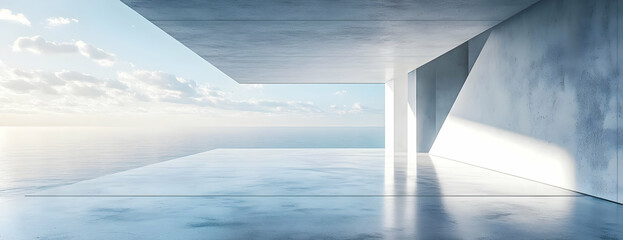 Ocean view modern room design