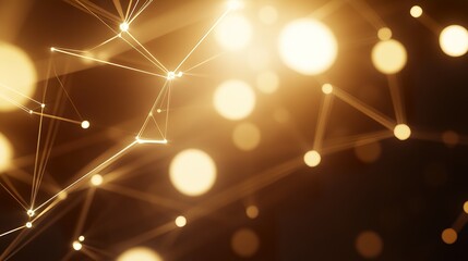 Glowing Network Connection
