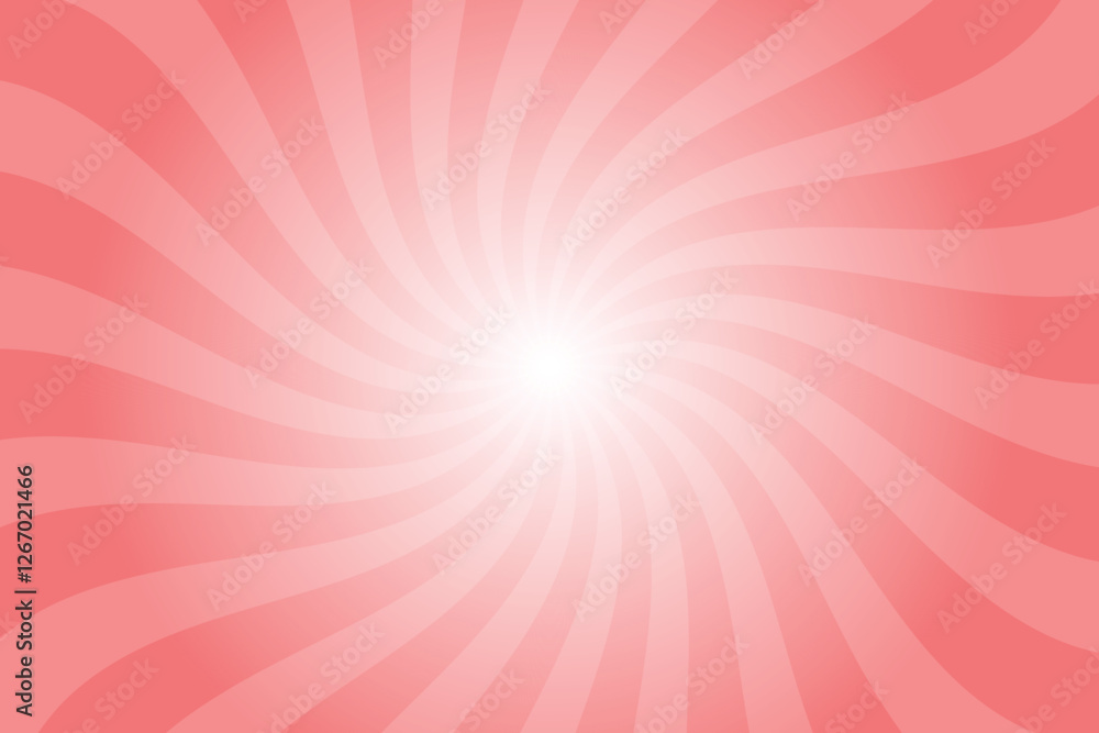 Poster abstract orange background with rays retro starburst rays. watermelon orange sunburst background vec