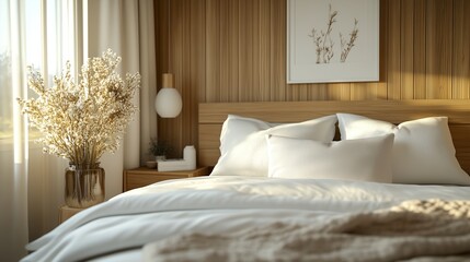 Modern Rustic Bedroom Design
