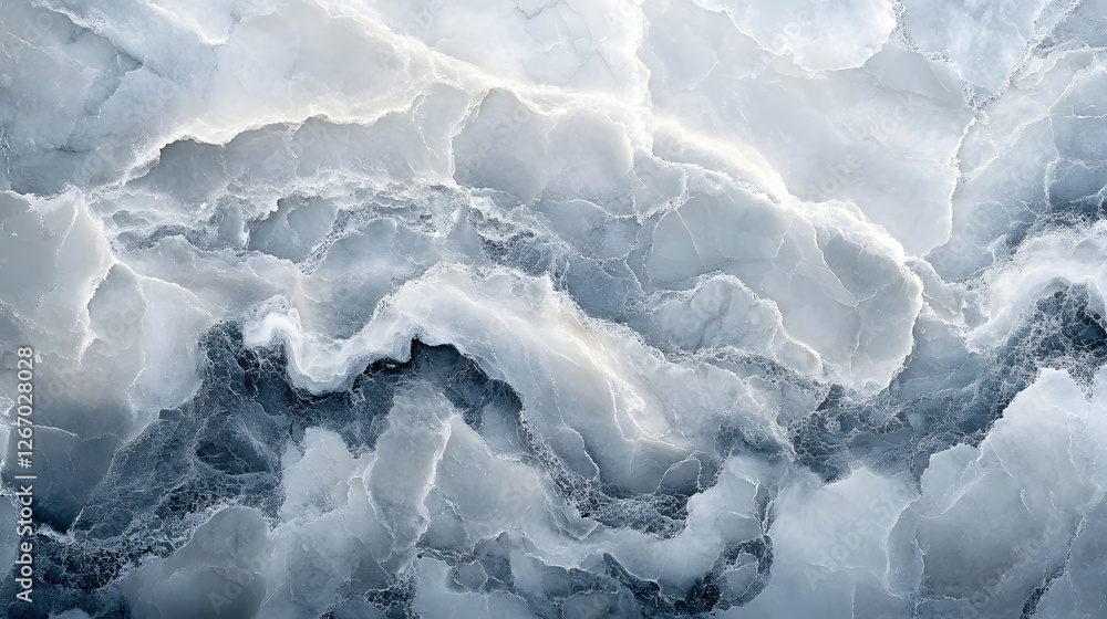 Poster stunning abstract image of grey and white marble texture. perfect background for design projects. ma