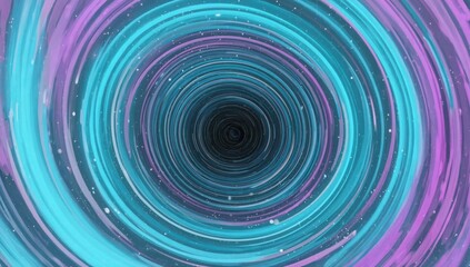 Obraz premium Abstract swirling tunnel