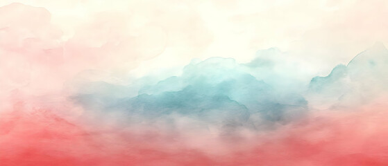 Pastel cloudscape, dreamy sky, background