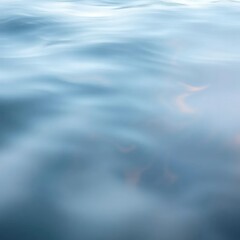 Obraz premium swirling colors blend with misty water surface, calm, serene