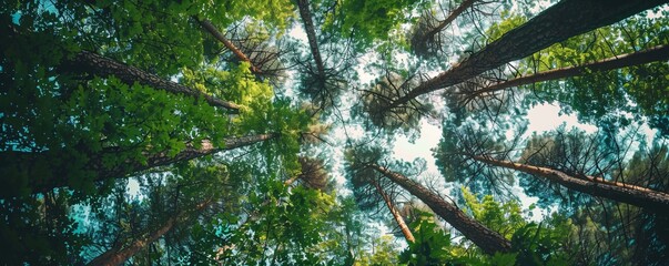 A tree with many branches and leaves