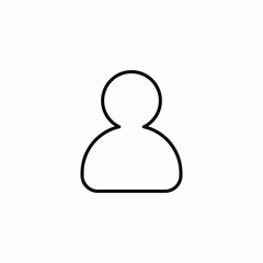 friend contact icon sign vector