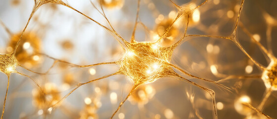 Exploring neural networks scientific research lab digital illustration abstract environment close-up viewpoint