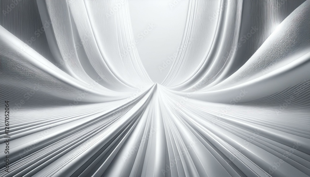 Aufkleber elegant white background with shiny lines. generated image