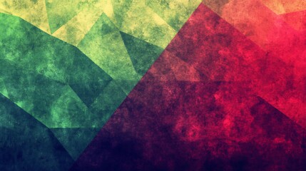 Fototapeta premium Vibrant Abstract Texture Warm Hues Geometric Design. AI Generated