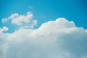 blue sky with clouds