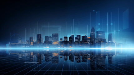 abstract city background