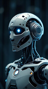 technology, robot, simplicity, abstraction, intelligence, high-tech