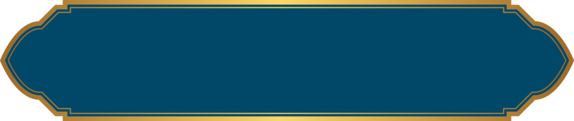 Gold Islamic Banner 