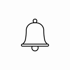 bell ring icon sign vector