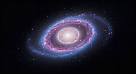 Space galaxy background