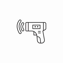 ear sound exam icon sign vector