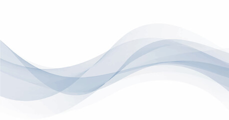 Abstract modern flowing stylish wave in white background. vector illustration