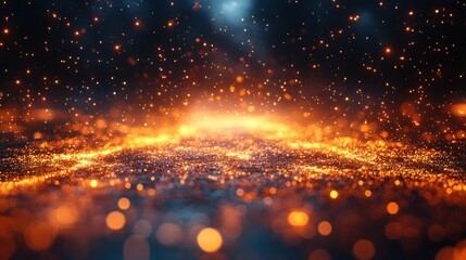 Fototapeta premium light effect glowing and flash background