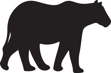 silhouette of elephant