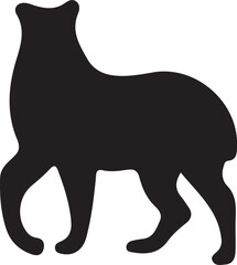 black cat silhouette