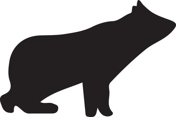 wolf silhouette vector