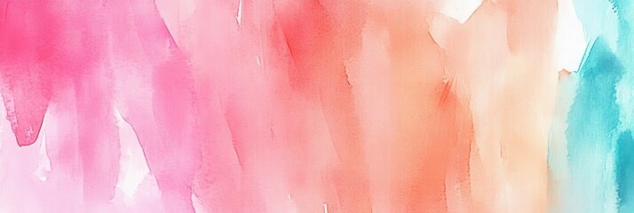 Fototapeta premium Watercolor paint wash background, texture illustration ideal for graphics