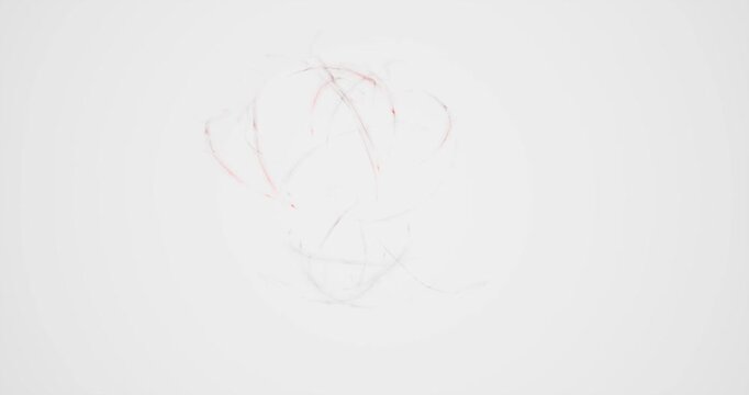 shadow energy dispell effect on white blackground