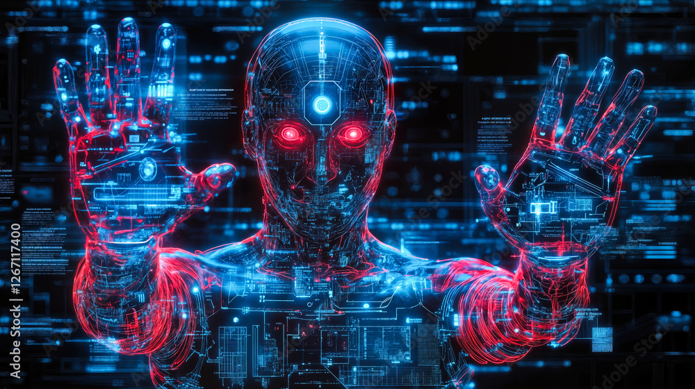 Poster ai enhancing human resources: integrating smart technology for business efficiency and automation vs