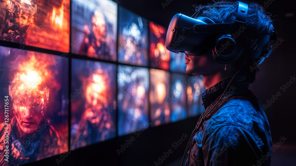 Aufkleber immersive virtual reality performance training for artists enhancing confidence and accuracy in simu