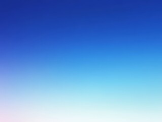 Fototapeta premium Serene Blue Sky Gradient Peaceful Background